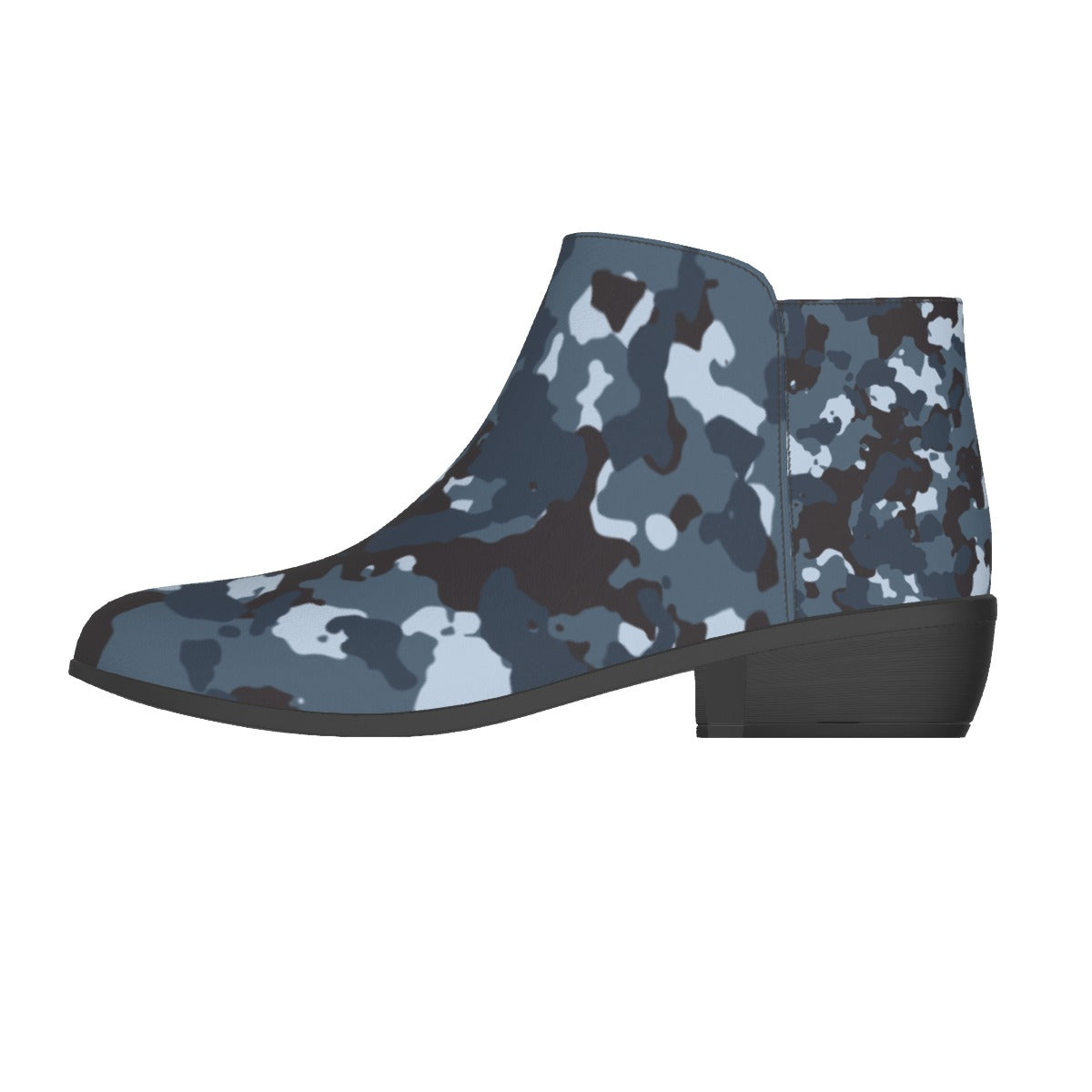 60 Couture Haute Women's Blue Camouflage Fashion Boots