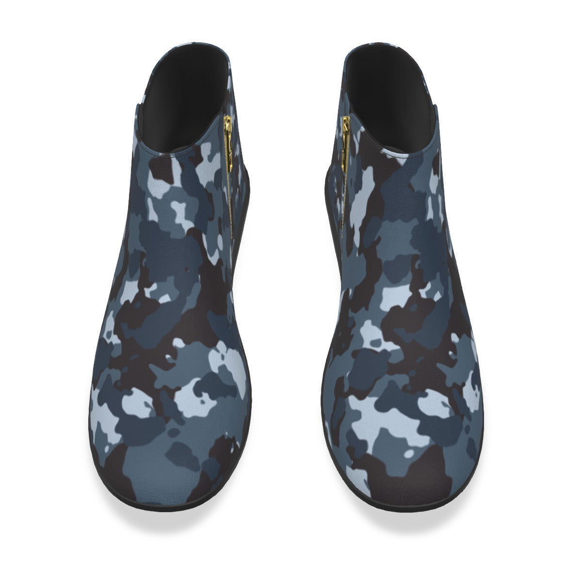 60 Couture Haute Women's Blue Camouflage Fashion Boots