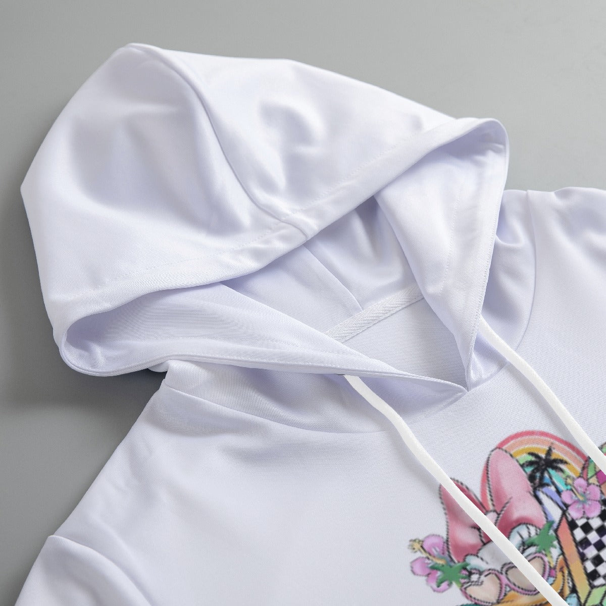 11 Couture Haute Women's Minnie Mouse & Daisy Duck Pullover Hoodie With Drawstring