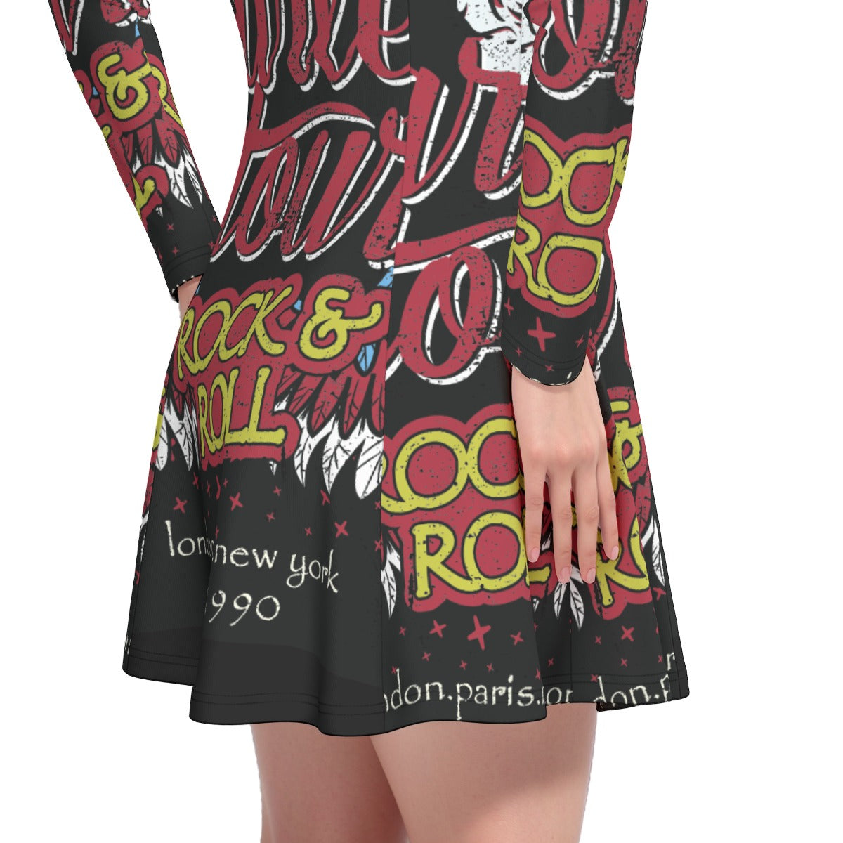 08 Couture Haute Women's Designer Pattern Irish Dress