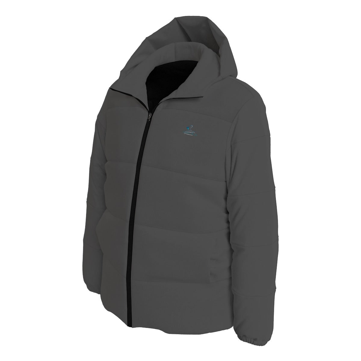 63 Couture Haute Unisex Black Down Puffer Jacket