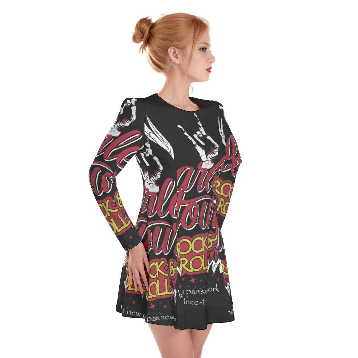 08 Couture Haute Women's Designer Pattern Irish Dress