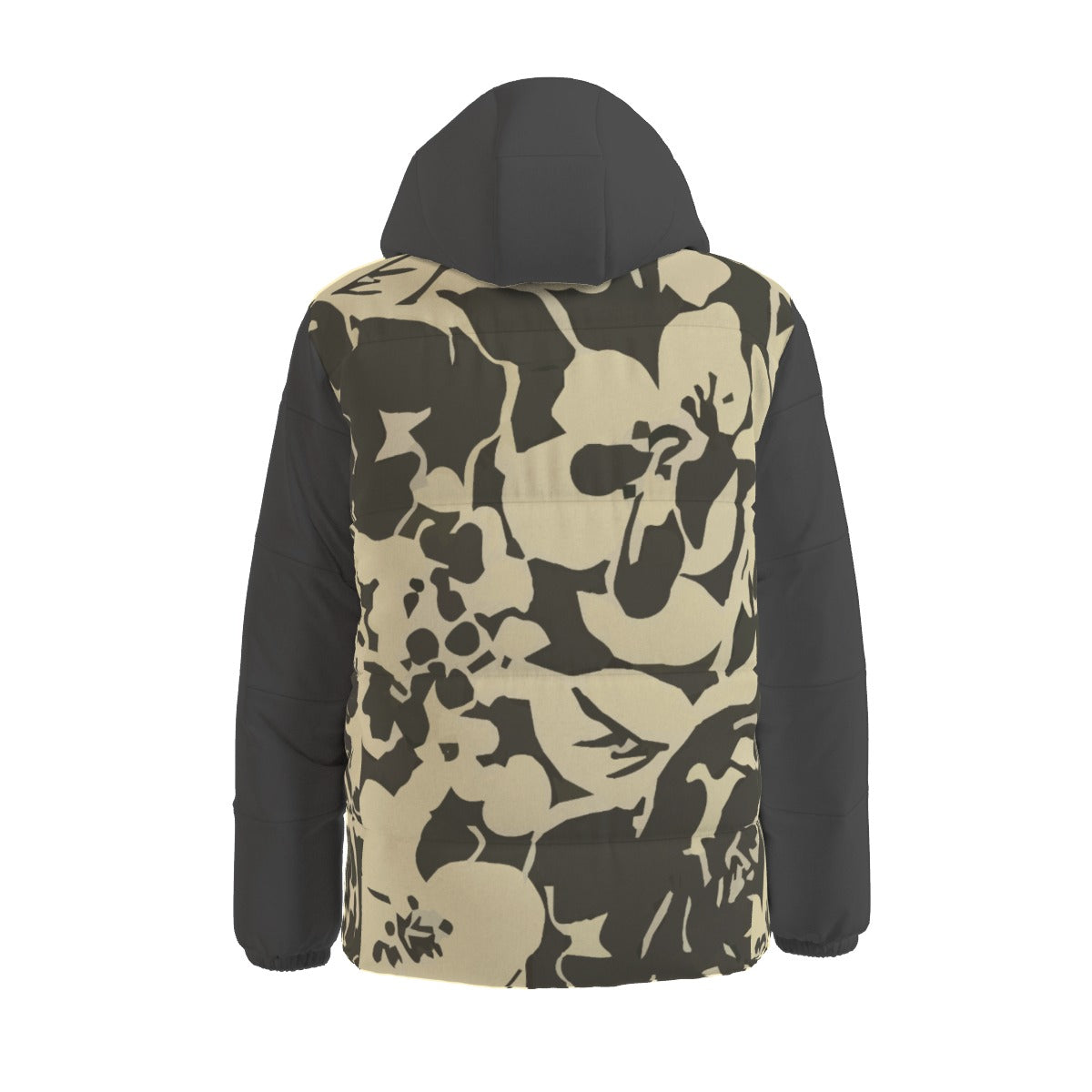 62 Couture Haute Unisex Beige Floral Down Jacket
