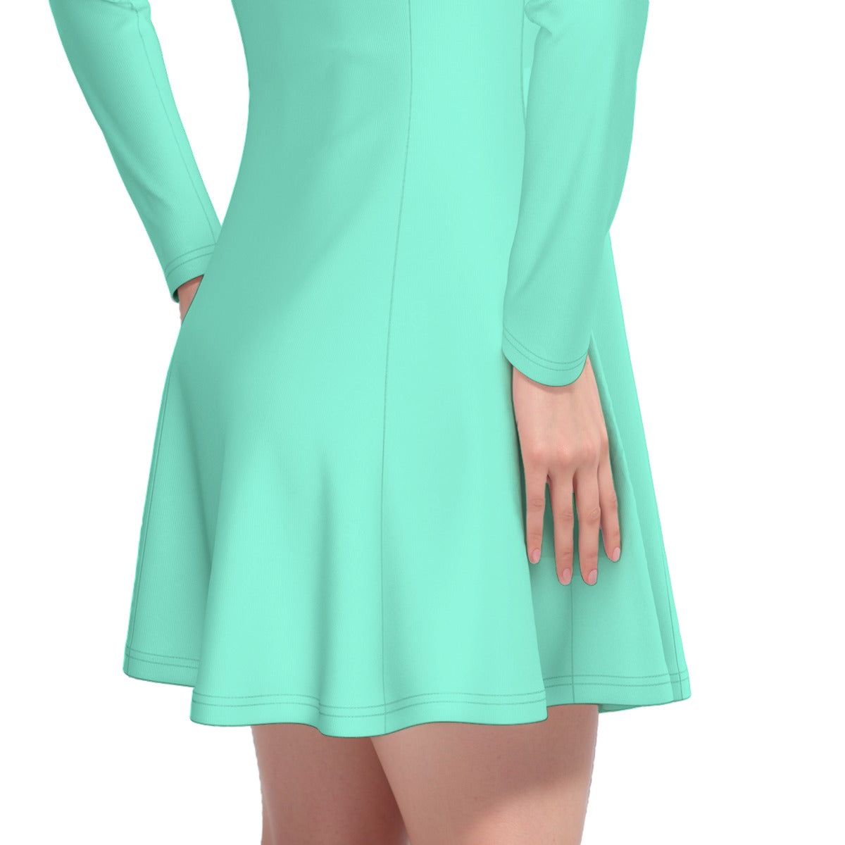 76 Couture Haute Women's Turquoise Irish Dress W/Plus