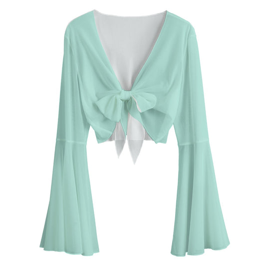 71 Couture Haute Women's Turquoise Blouse