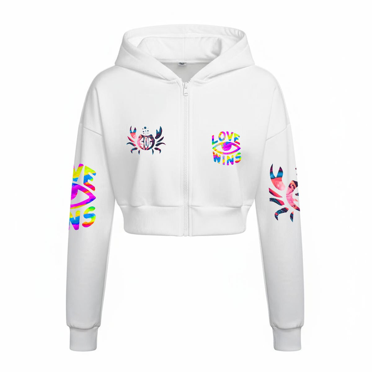 124 Couture Haute Multicolor Graffiti Women’s Tracksuit With Fleece|DTF