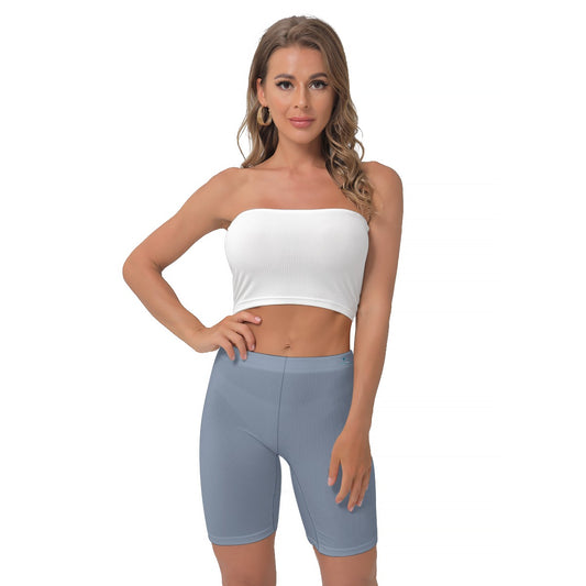 111 Couture Haute Women's Blue Leggings Shorts