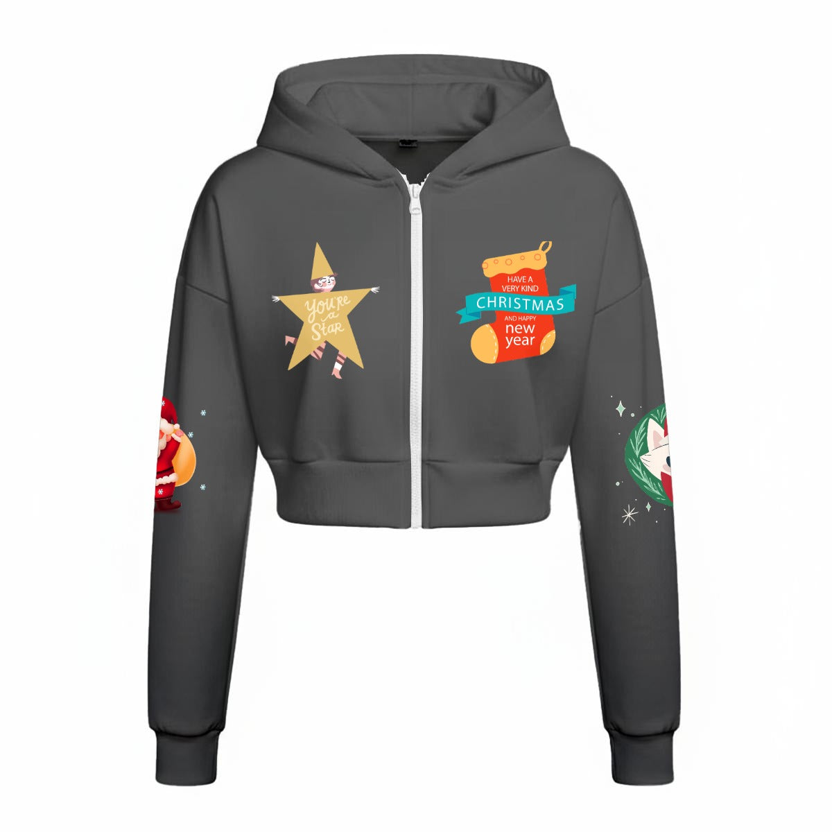 125 Couture Haute Women’s Christmas Tracksuit With Fleece|DTF in Many Colors