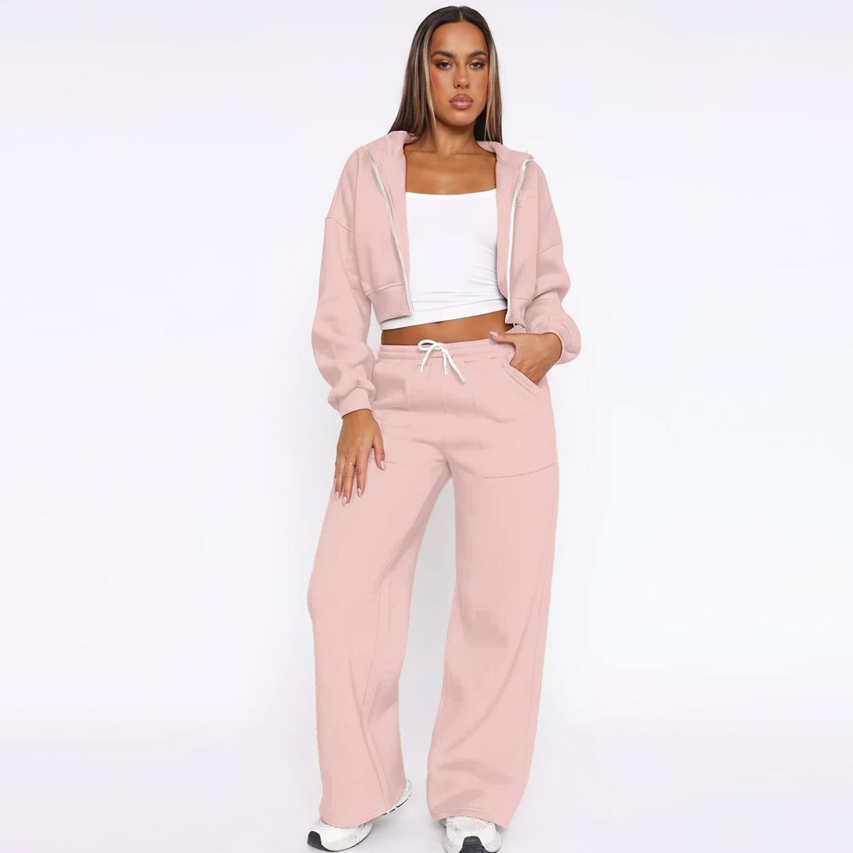 128 Couture Haute Branded Women’s Tracksuit with Fleece/DTF Many Colors