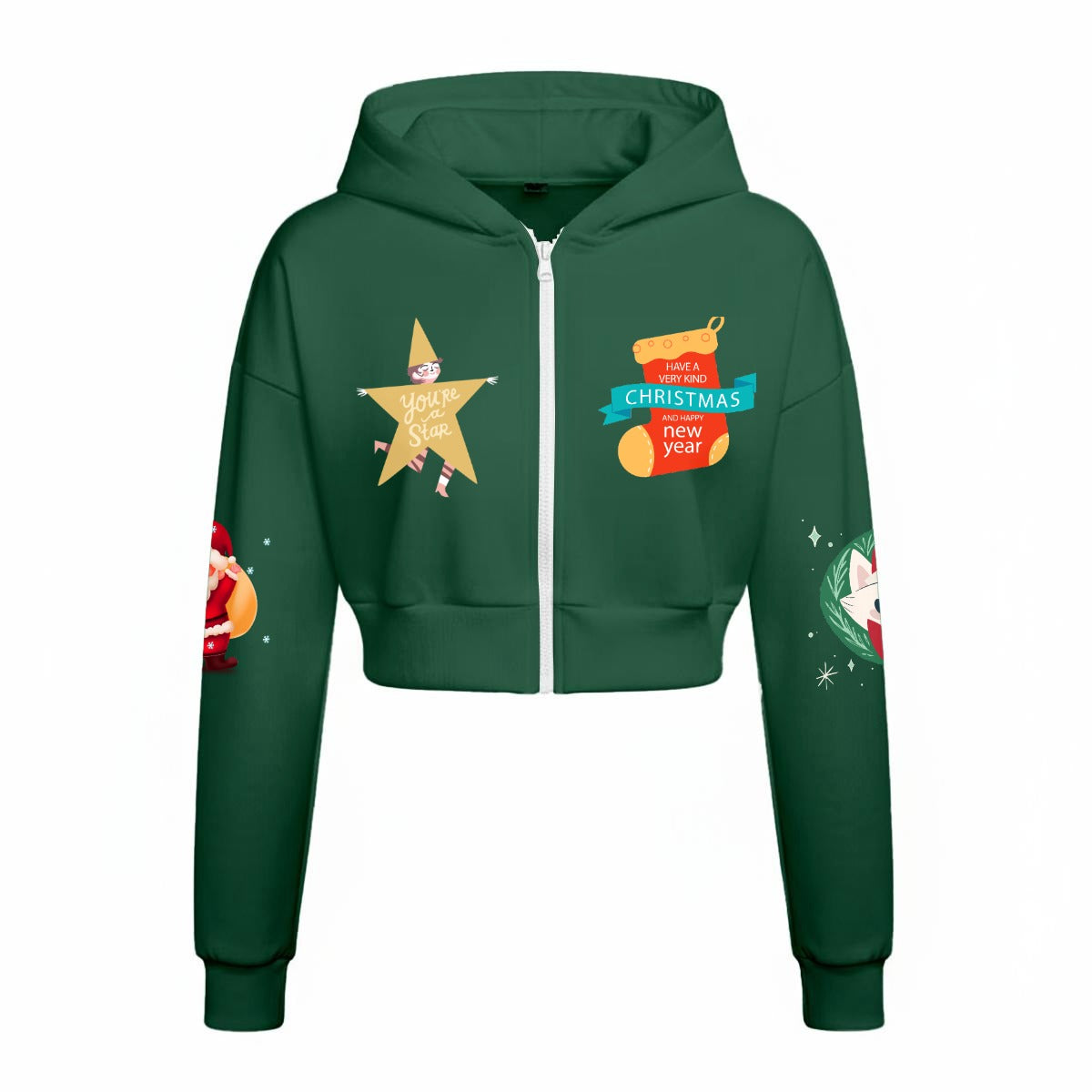 125 Couture Haute Women’s Christmas Tracksuit With Fleece|DTF in Many Colors