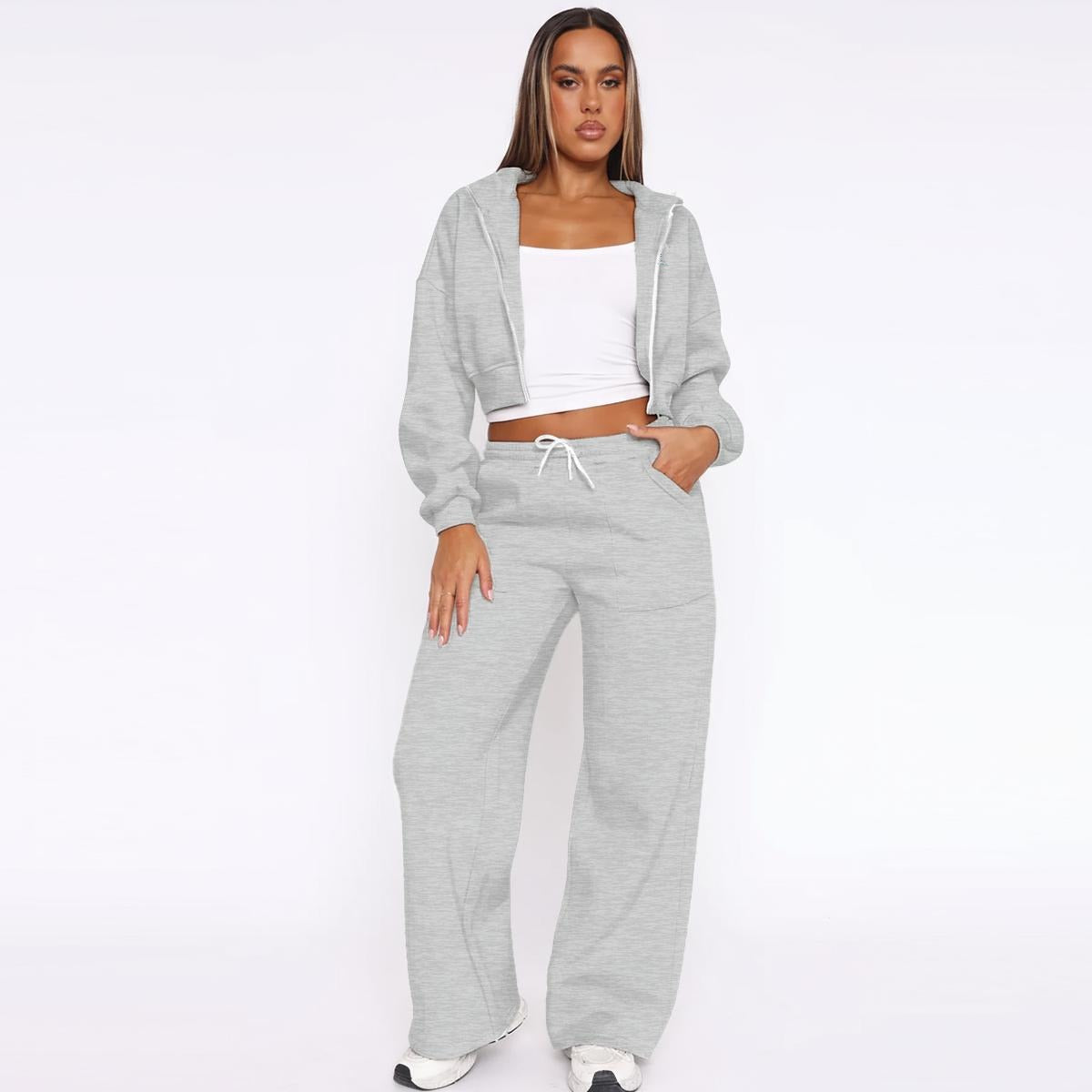128 Couture Haute Branded Women’s Tracksuit with Fleece/DTF Many Colors