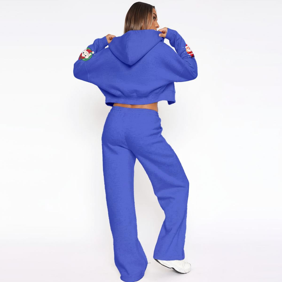125 Couture Haute Women’s Christmas Tracksuit With Fleece|DTF in Many Colors