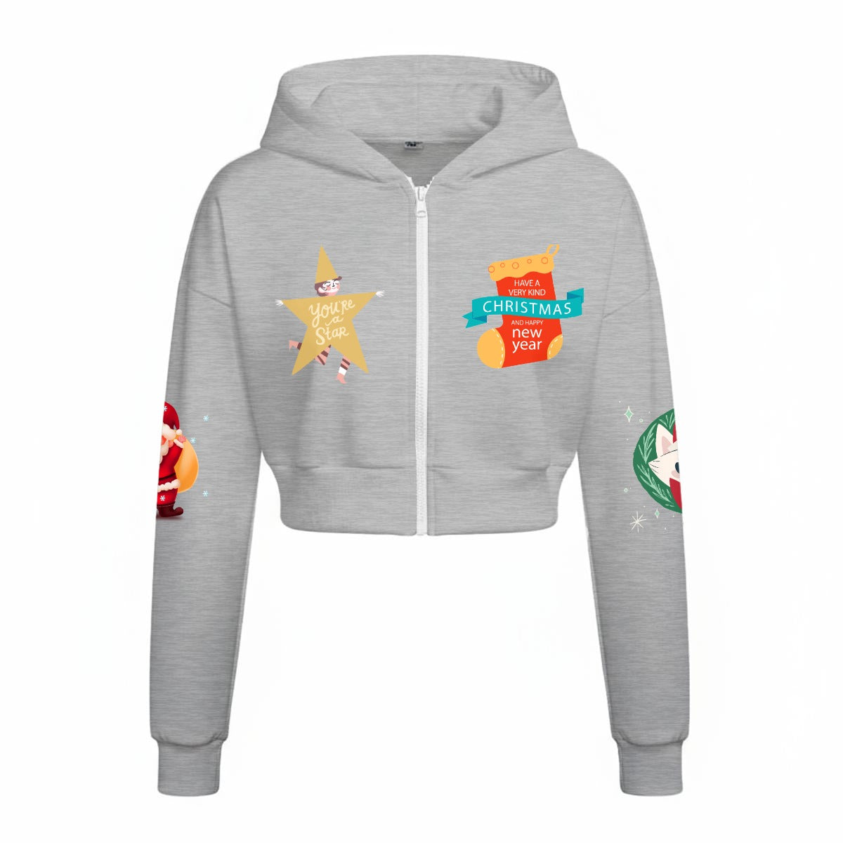 125 Couture Haute Women’s Christmas Tracksuit With Fleece|DTF in Many Colors