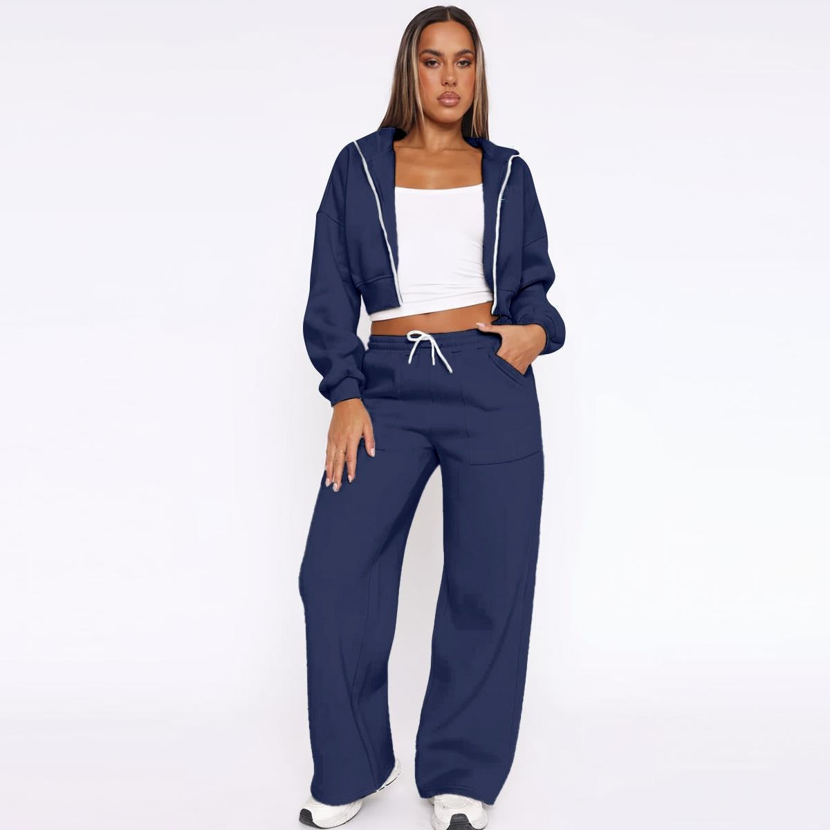 128 Couture Haute Branded Women’s Tracksuit with Fleece/DTF Many Colors