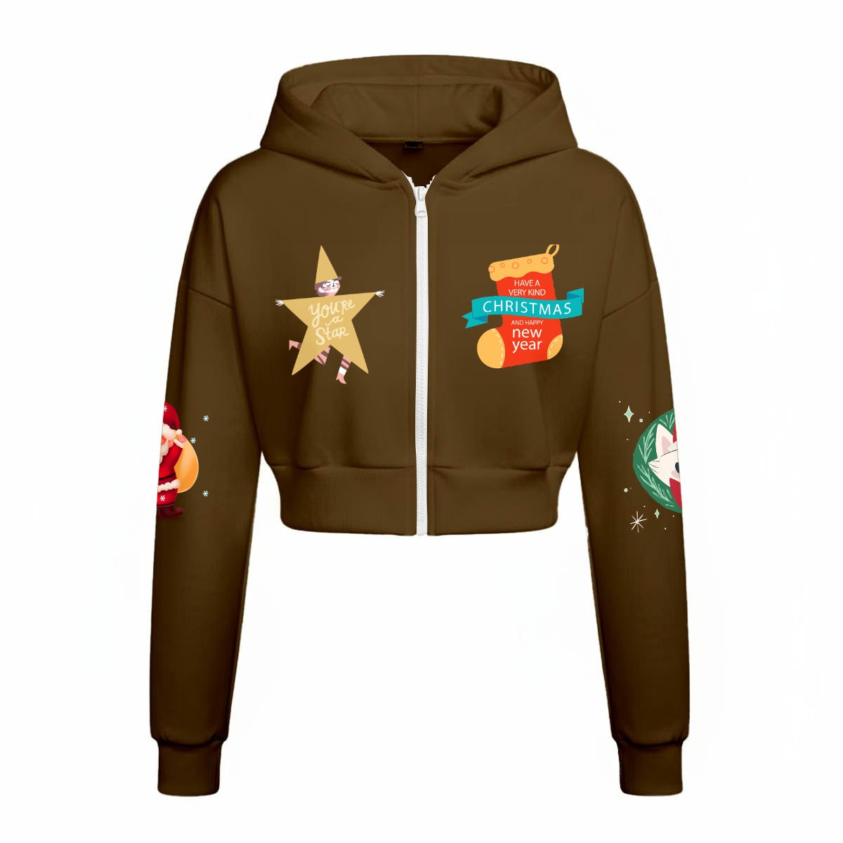 125 Couture Haute Women’s Christmas Tracksuit With Fleece|DTF in Many Colors