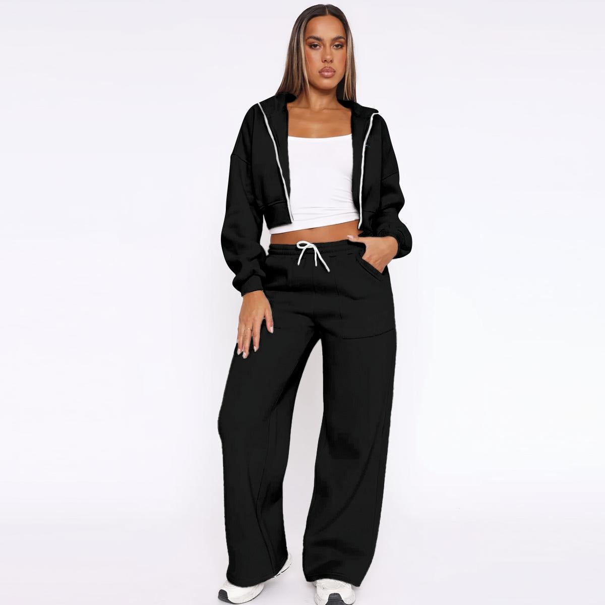 128 Couture Haute Branded Women’s Tracksuit with Fleece/DTF Many Colors